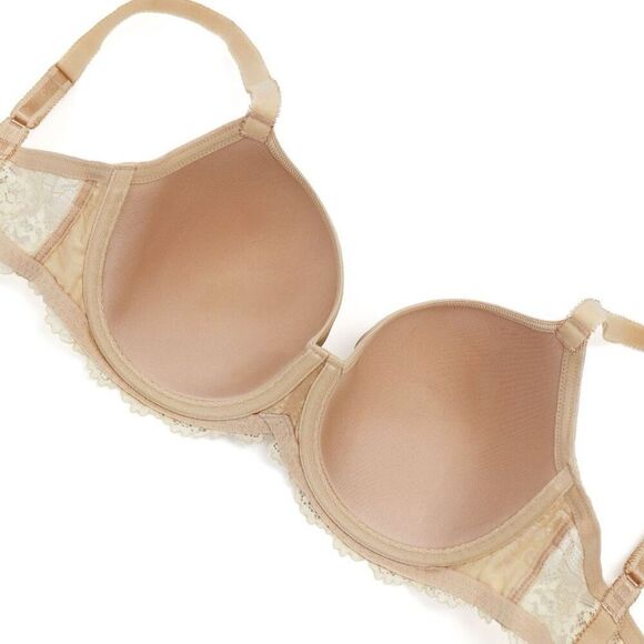 Wacoal 36DD Embrace Lace® Underwire Bra 853191 Sand - Picture 10 of 10